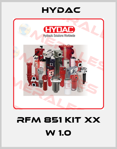 RFM 851 KIT XX W 1.0 Hydac
