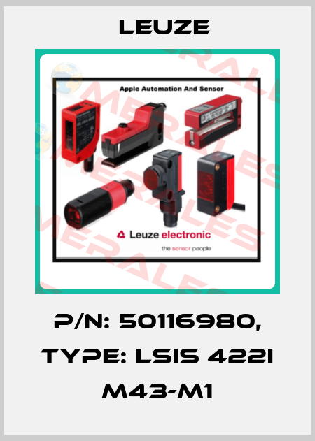p/n: 50116980, Type: LSIS 422i M43-M1 Leuze