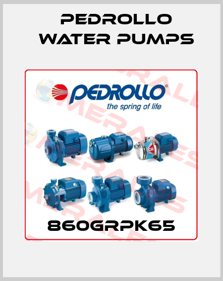 860GRPK65 Pedrollo Water Pumps