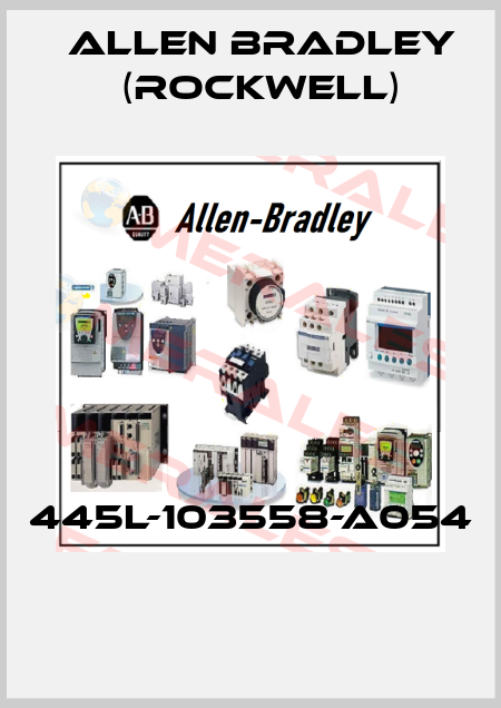 445L-103558-A054  Allen Bradley (Rockwell)