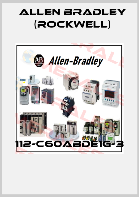 112-C60ABDE1G-3  Allen Bradley (Rockwell)