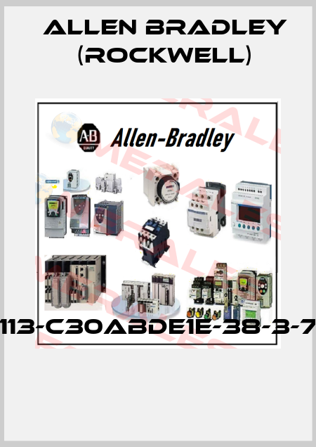 113-C30ABDE1E-38-3-7  Allen Bradley (Rockwell)