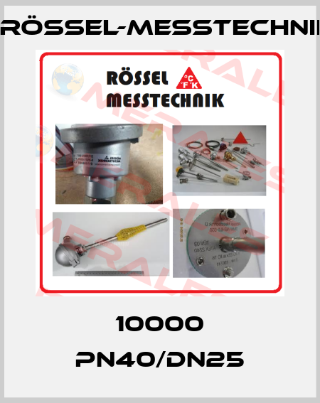 10000 PN40/DN25 Rössel-Messtechnik