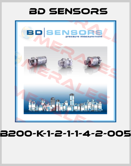 768-B200-K-1-2-1-1-4-2-005-000  Bd Sensors
