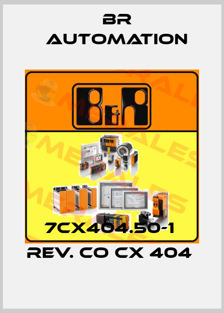 7CX404.50-1  REV. CO CX 404  Br Automation