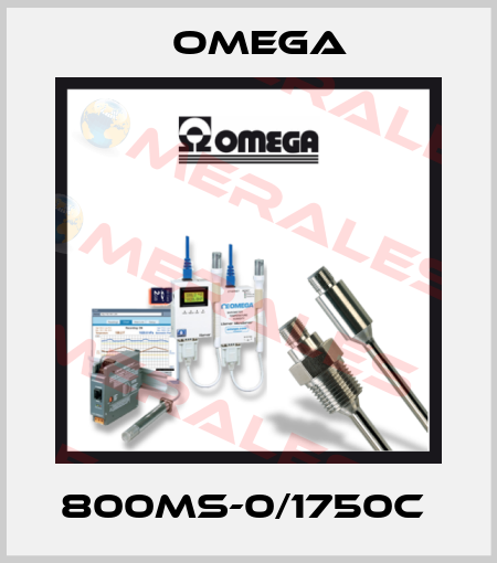 800MS-0/1750C  Omega