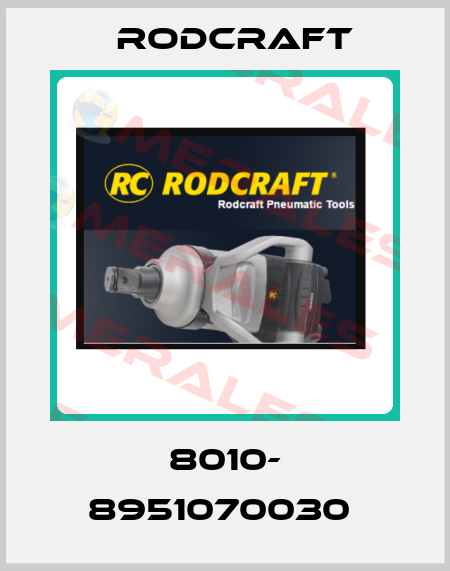 8010- 8951070030  Rodcraft