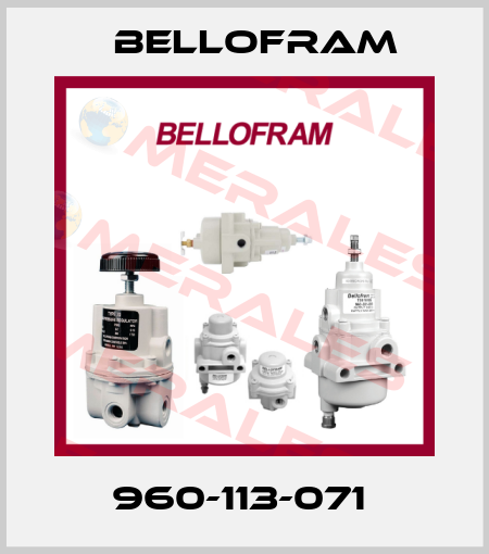 960-113-071  Bellofram