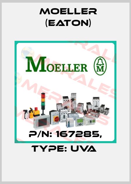 P/N: 167285, Type: UVA  Moeller (Eaton)