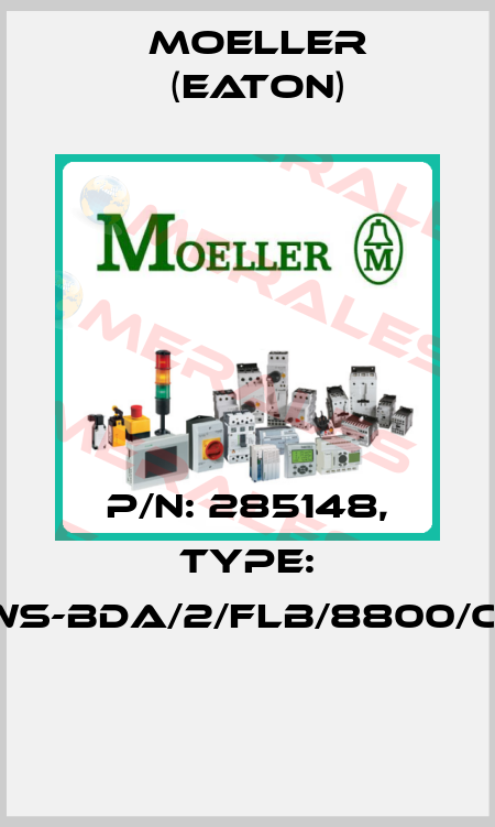 P/N: 285148, Type: NWS-BDA/2/FLB/8800/OM  Moeller (Eaton)