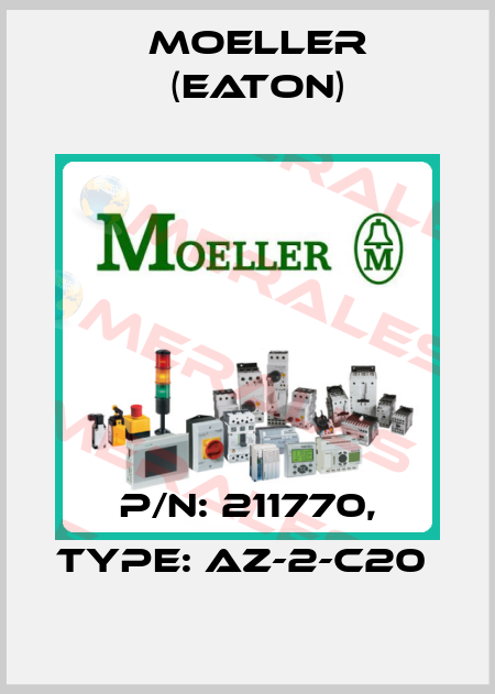 P/N: 211770, Type: AZ-2-C20  Moeller (Eaton)