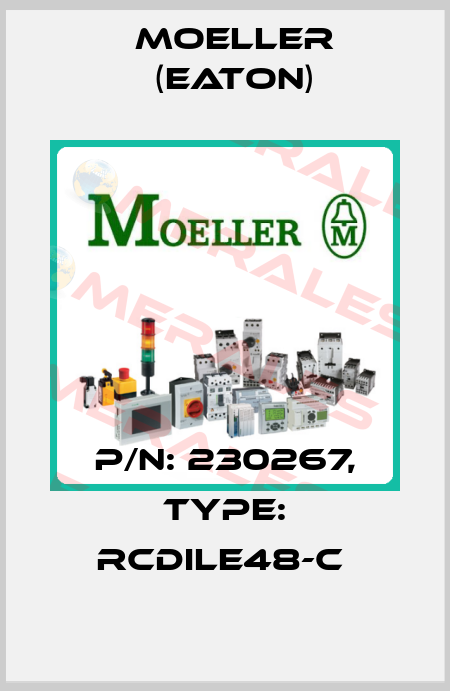 P/N: 230267, Type: RCDILE48-C  Moeller (Eaton)