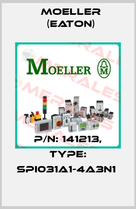 P/N: 141213, Type: SPI031A1-4A3N1  Moeller (Eaton)