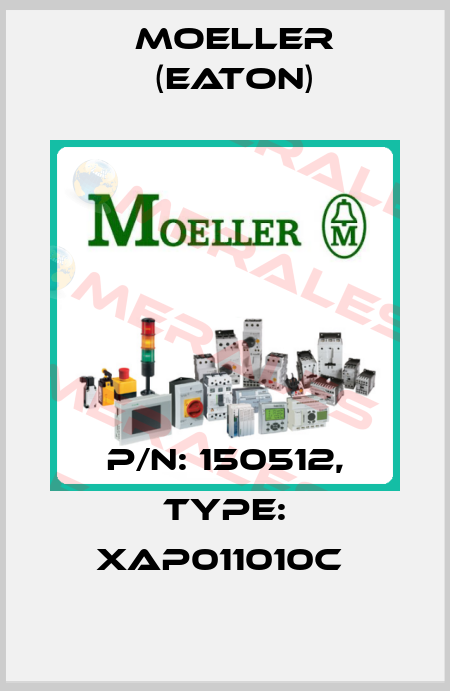 P/N: 150512, Type: XAP011010C  Moeller (Eaton)