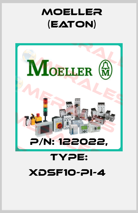 P/N: 122022, Type: XDSF10-PI-4  Moeller (Eaton)