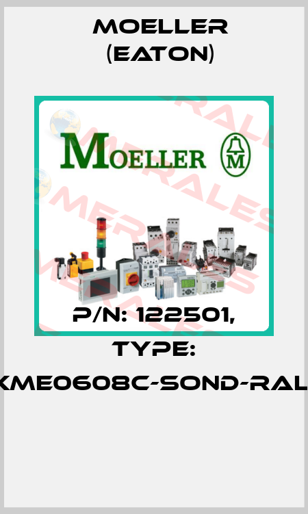 P/N: 122501, Type: XME0608C-SOND-RAL*  Moeller (Eaton)