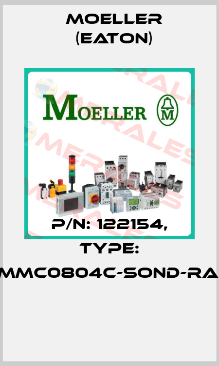 P/N: 122154, Type: XMMC0804C-SOND-RAL*  Moeller (Eaton)