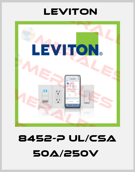 8452-P UL/CSA 50A/250V  Leviton