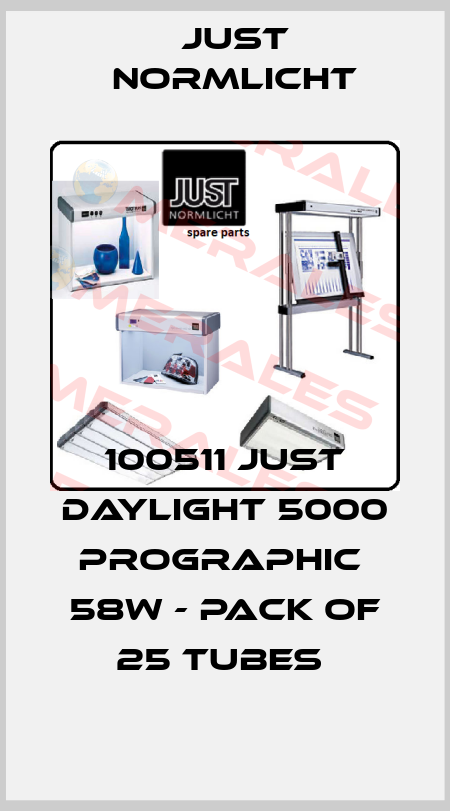100511 JUST DAYLIGHT 5000 PROGRAPHIC  58W - PACK OF 25 TUBES  Just Normlicht
