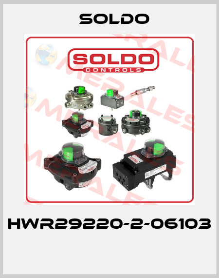 HWR29220-2-06103  Soldo