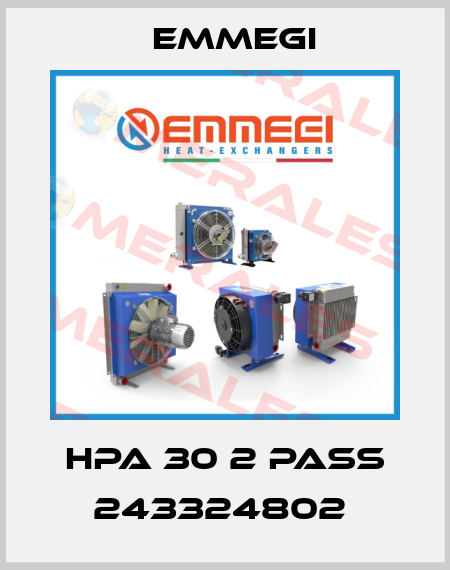 HPA 30 2 PASS 243324802  Emmegi