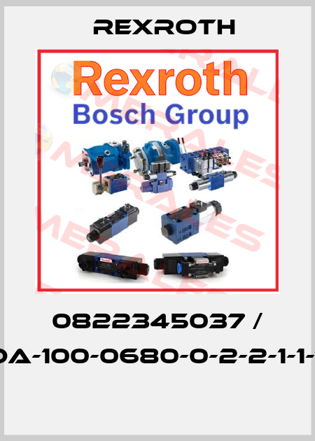 0822345037 / TRB-DA-100-0680-0-2-2-1-1-1-BAS  Rexroth