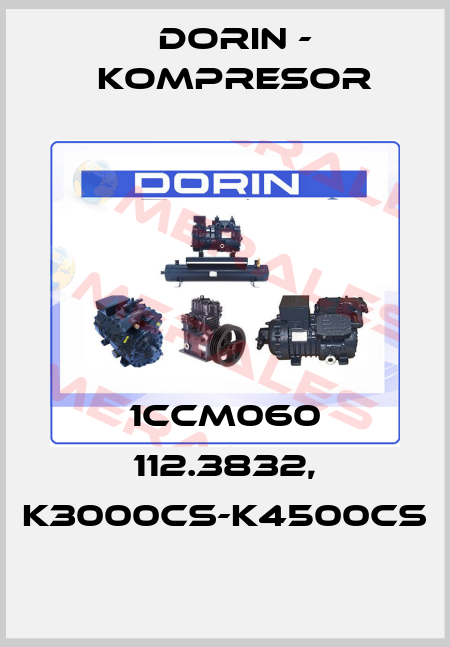 1CCM060 112.3832, K3000CS-K4500CS Dorin - kompresor