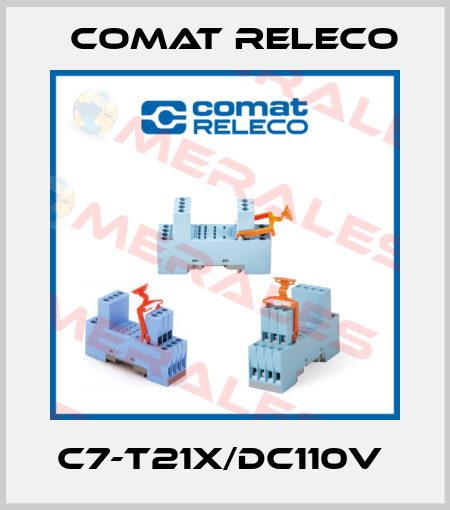 C7-T21X/DC110V  Comat Releco