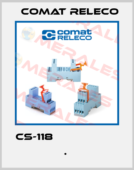 CS-118                       .  Comat Releco