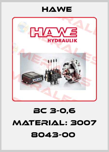 BC 3-0,6 Material: 3007 8043-00  Hawe