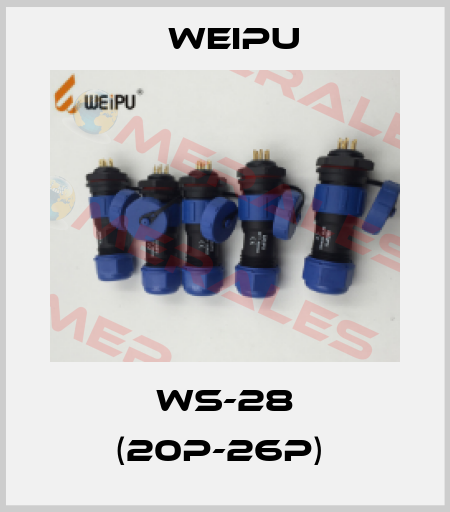 WS-28 (20P-26P)  Weipu