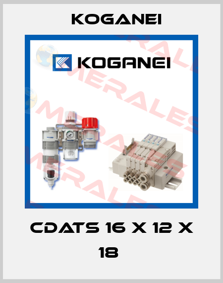 CDATS 16 X 12 X 18  Koganei