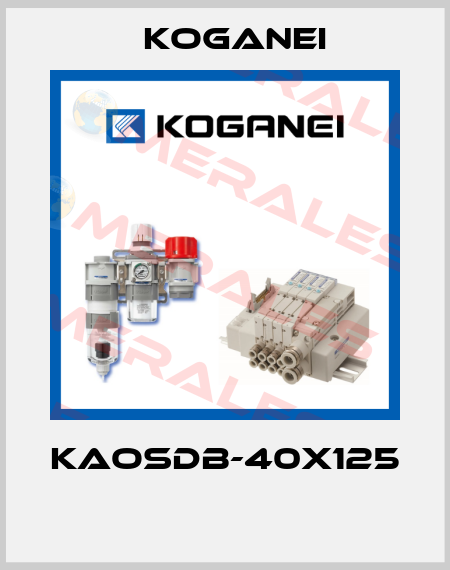 KAOSDB-40X125  Koganei