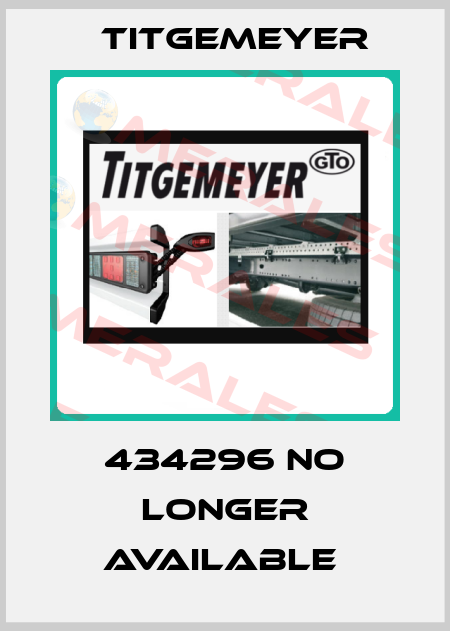 434296 no longer available  Titgemeyer