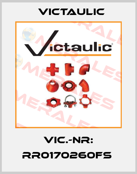 Vic.-Nr: RR0170260FS  Victaulic