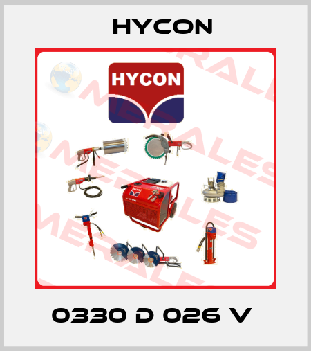 0330 D 026 V  Hycon