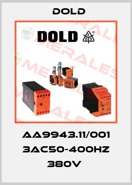 AA9943.11/001 3AC50-400HZ 380V  Dold