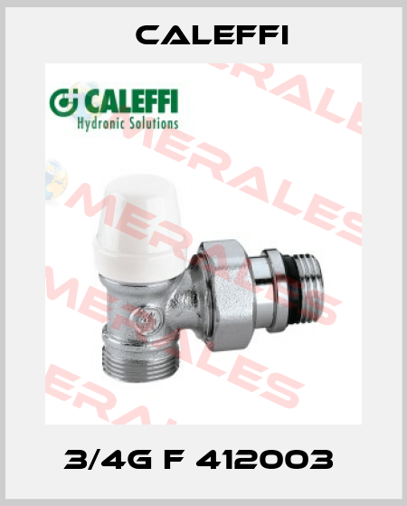 3/4G F 412003  Caleffi