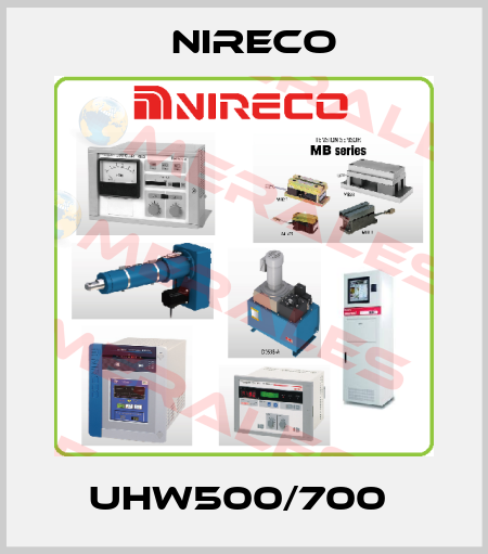 UHW500/700  Nireco