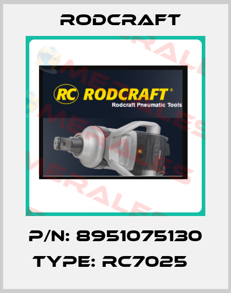 P/N: 8951075130 Type: RC7025   Rodcraft