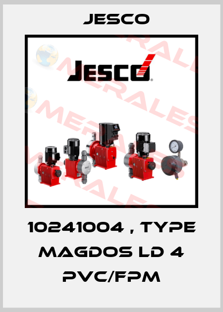 10241004 , type MAGDOS LD 4 PVC/FPM Jesco