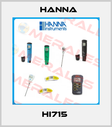 HI715  Hanna