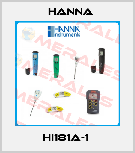 HI181A-1  Hanna