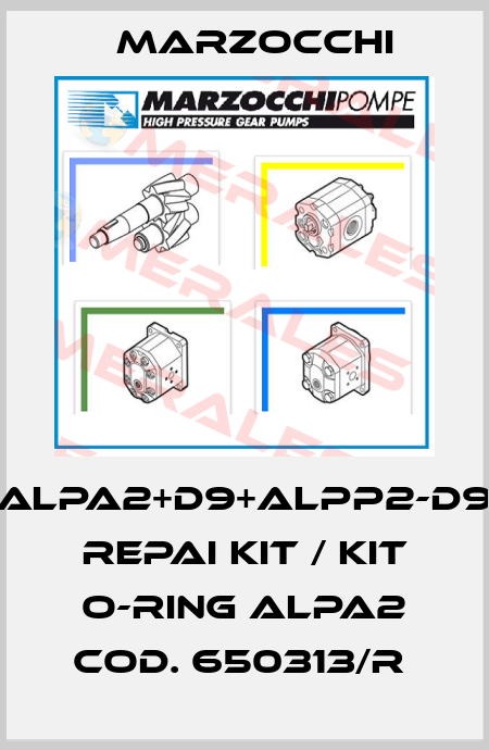 ALPA2+D9+ALPP2-D9 REPAI KIT / KIT O-RING ALPA2 COD. 650313/R  Marzocchi