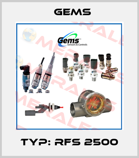 Typ: RFS 2500 Gems