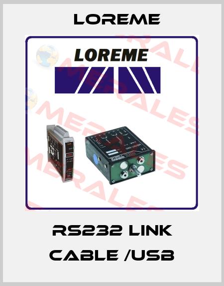 RS232 LINK CABLE /USB Loreme