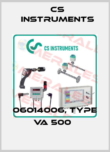06014006, type VA 500   Cs Instruments