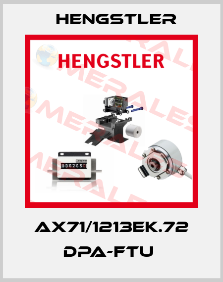 AX71/1213EK.72 DPA-FTU  Hengstler