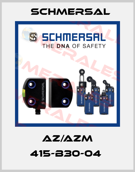 AZ/AZM 415-B30-04  Schmersal