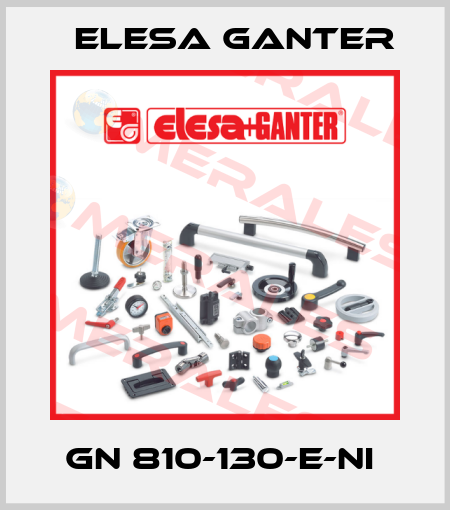 GN 810-130-E-NI  Elesa Ganter